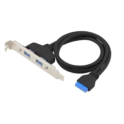 Immagine di 19 pin female to USB 3.0 female adp