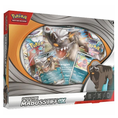 Immagine di Gioco di società POKEMON Pokè©mon - Mabosstiff Ex Box PK60423-I