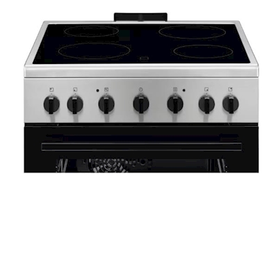 Immagine di Cucina con forno a gas e piano elettrico 57 litri 60 cm Grigio ELECTROLUX LKR620066X 943005698