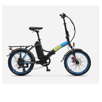 Immagine di Argento e-bike piuma blue