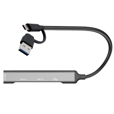 Immagine di I-tec usb-a/usb-c metal hub