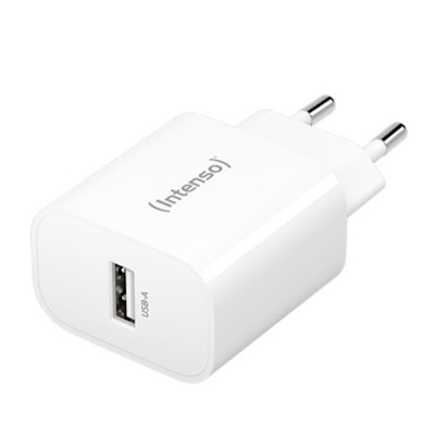 Immagine di Caricabatterie Bianco INTENSO POWER ADAPTER USB 5W 7800512