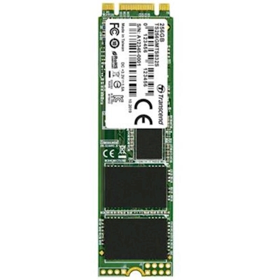 Immagine di Ssd interni 256GB m.2 TRANSCEND TS256GMTS832S - SSD M.2 2280 256GB, SATA B+M Key, TS256GMTS832S