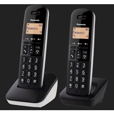 Immagine di Telefono cordless digitale PANASONIC CORDLESS KX-TGB612JTW DUO KX-TGB612JTW