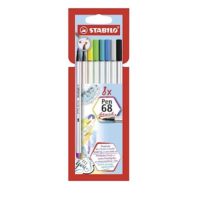 Immagine di Ast8 col ass stabilo pen 68 brush