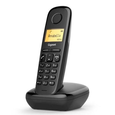 Immagine di Telefono cordless digitale GIGASET CORDLESS A170 NERO S30852H2802K101