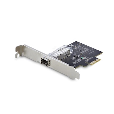 Immagine di Adattatore di rete STARTECH Scheda di Rete SFP GbE a 1 porta, PCIe 2.1 x1, Int P011GINETWRKCRD