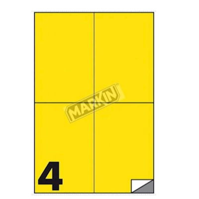 Immagine di Cf400 etichette giallo 105x148