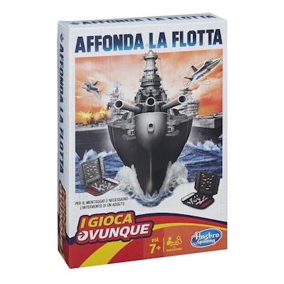 Immagine di Gioco di società HASBRO TRAVEL AFFONDA LA FLOTTA B0995103