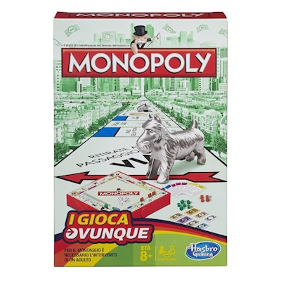 Immagine di Gioco di società HASBRO TRAVEL MONOPOLY B1002103