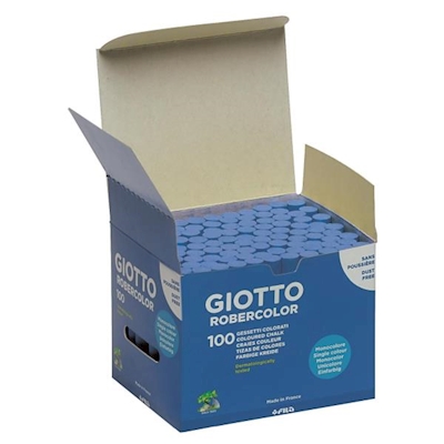 Immagine di Gessetti GIOTTO ROBERCOLOR colore blu 100pz