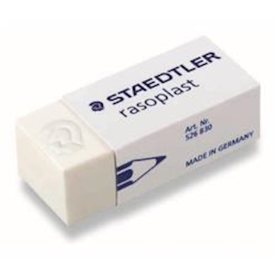 Immagine di Gomma STAEDTLER RASOPLAST 526 B colore bianco