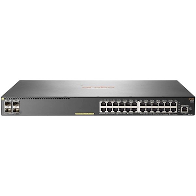 Immagine di Switch HP Aruba 2930F 24G PoE+ 4SFP Switch JL261A