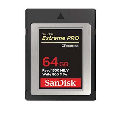 Immagine di Memory Card solid state disk 64GB SANDISK EXTREME PRO SDCFE-064G-GN4N