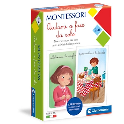 Immagine di Giocattolo CLEMENTONI Montessori - Aiutami a fare da solo 16318A