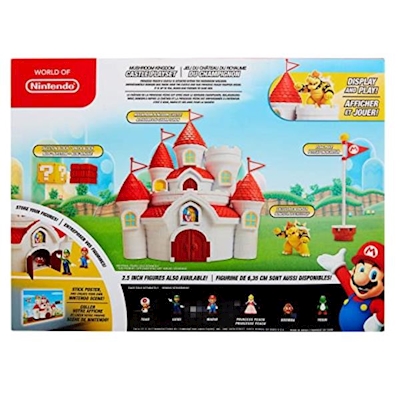 Immagine di JAKKS Nitendo mushroom castle playset 58541