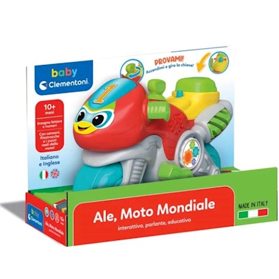 Immagine di Giocattolo educativo CLEMENTONI CLEMENTONI - ALE MOTO MONDIALE 17775A