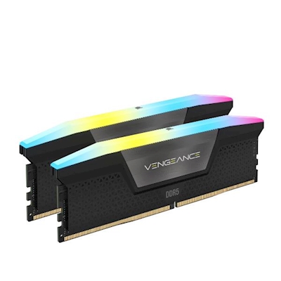 Immagine di Modulo di memoria dimm 32GB ddr5 tft 6.000 mhz CORSAIR CMH32GX5M2D6000C36 CMH32GX5M2D6C36