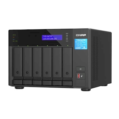 Immagine di Nas senza hard disk integrato QNAP QNAP NAS Enterprise TVS-H674T-I5-32