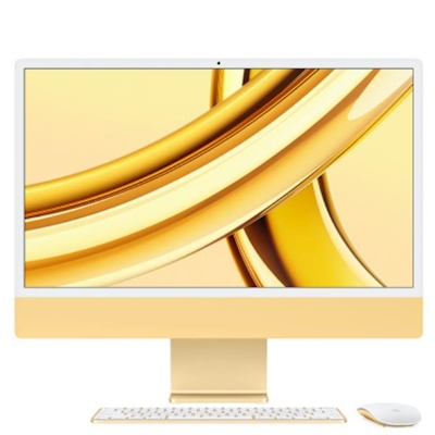 Immagine di Imac 24 con chip apple m3 - giallo