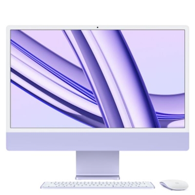 Immagine di Imac 24 con chip apple m3 - viola