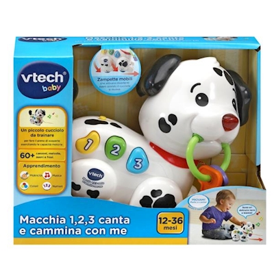 Immagine di Giocattolo V-TECH MACCHIA - 123 CANTA E CAMMINA 80-502807