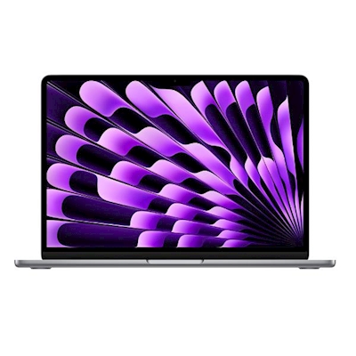 Immagine di Macbook air 13 (chip m3) con cpu 8-core e gpu 10-core 16GB 512GB ssd grigio siderale