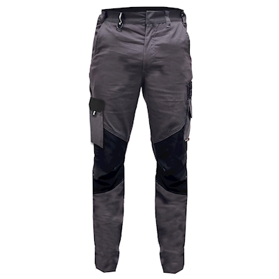 Immagine di Pantalone ELICA SAFETY IRVINE Stretch colore grigio/nero taglia 44