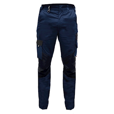 Immagine di Pantalone ELICA SAFETY IRVINE Stretch colore blu navy/nero taglia 52