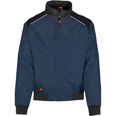 Immagine di Giubbino da lavoro smanicabile ELICA SAFETY ALICANTE colore blu navy/nero taglia S