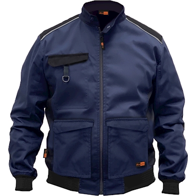 Immagine di Giacca da lavoro ELICA SAFETY PALMAS colore blu navy/nero taglia 48