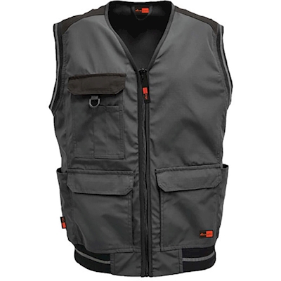 Immagine di Gilet ELICA SAFETY RIO grigio scuro taglia 50