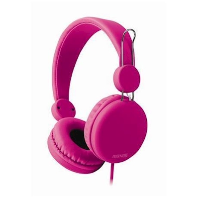 Immagine di Cuffie con filo sì 1 x jack 3,5mm Rosa MAXELL CUFFIA CON MICROFONO SPECTRUM - MAXELL - PINK 303643