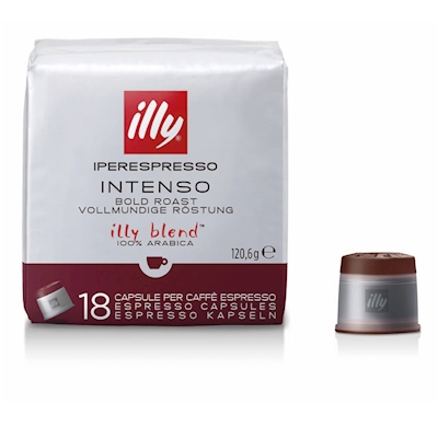 Immagine di Capsule caffè ILLY IPERESPRESSO Intenso (di colore marrone)