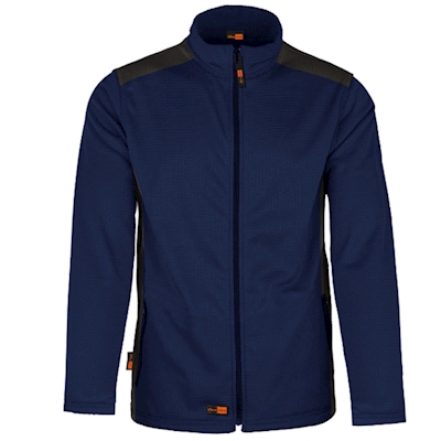 Immagine di Micropile full zip ELICA SAFETY VANCOUVER colore blu navy/nero taglia S