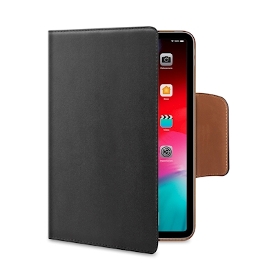 Immagine di Custodia similpelle nero CELLY WALLYT - Apple iPad Pro 12.9 2018 WALLYT39