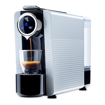 Immagine di Macchina caffè SGL SMARTY Nespresso manuale colore bianco