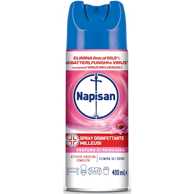 Immagine di Disinfettante spray milleusi NAPISAN Profumo di primavera 400 ml