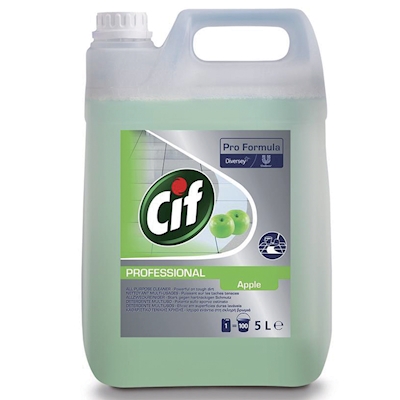 Immagine di Detergente in gel con ossigeno attivo CIF PROFESSIONAL APPLE 5 litri