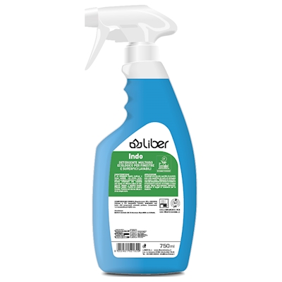 Immagine di Detergente liquido vetri e multiuso Ecolabel LIBER LINDO ml 750