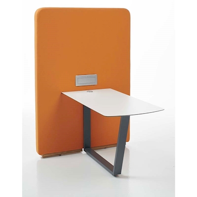 Immagine di Modulo multimedia crt c/tavolo rivestimento arancio