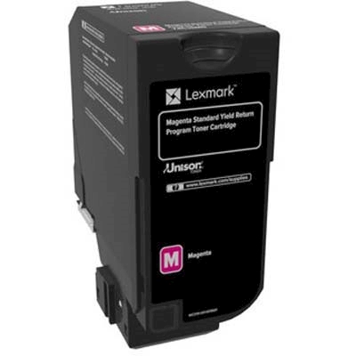 Immagine di Toner Laser return program LEXMARK 74C2SM0 magenta 7000 copie