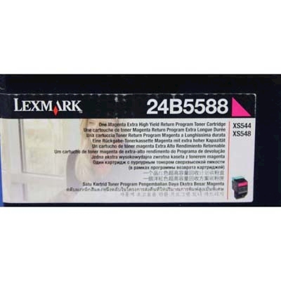 Immagine di Toner Laser return program lexmark 24b5588 magenta 3000 copie