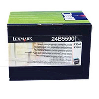 Immagine di Toner Laser return program LEXMARK 24B5590 nero 6000 copie