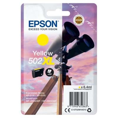 Immagine di Inkjet EPSON C13T02W44010 giallo 6,4 ml