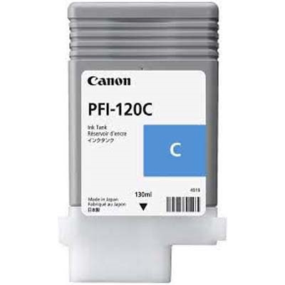 Immagine di Inkjet CANON PFI-120C 2886C001 ciano 130 ml
