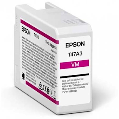 Immagine di Inkjet EPSON C13T47A300 magenta 50 ml