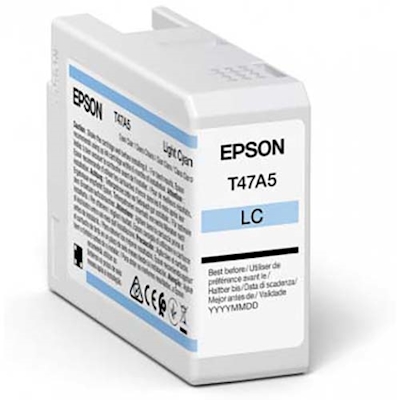 Immagine di Inkjet EPSON C13T47A500 ciano chiaro 50 ml