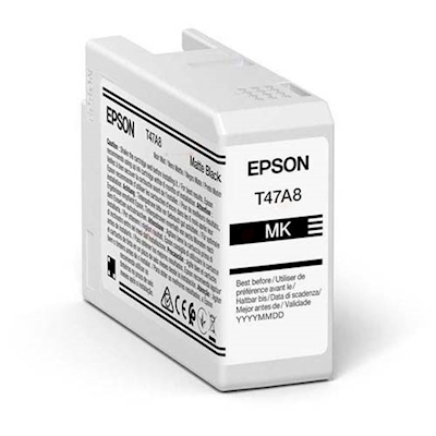 Immagine di Inkjet EPSON C13T47A800 nero opaco 50 ml