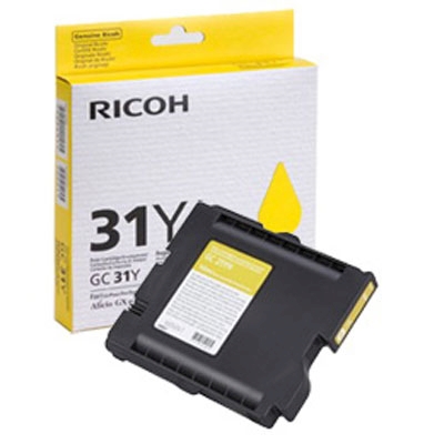 Immagine di Ink cartridge gelsprinter RICOH RHGC31Y giallo